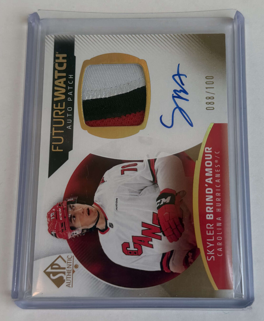 Skyler Brind'Amour Future Watch Auto Patch — front