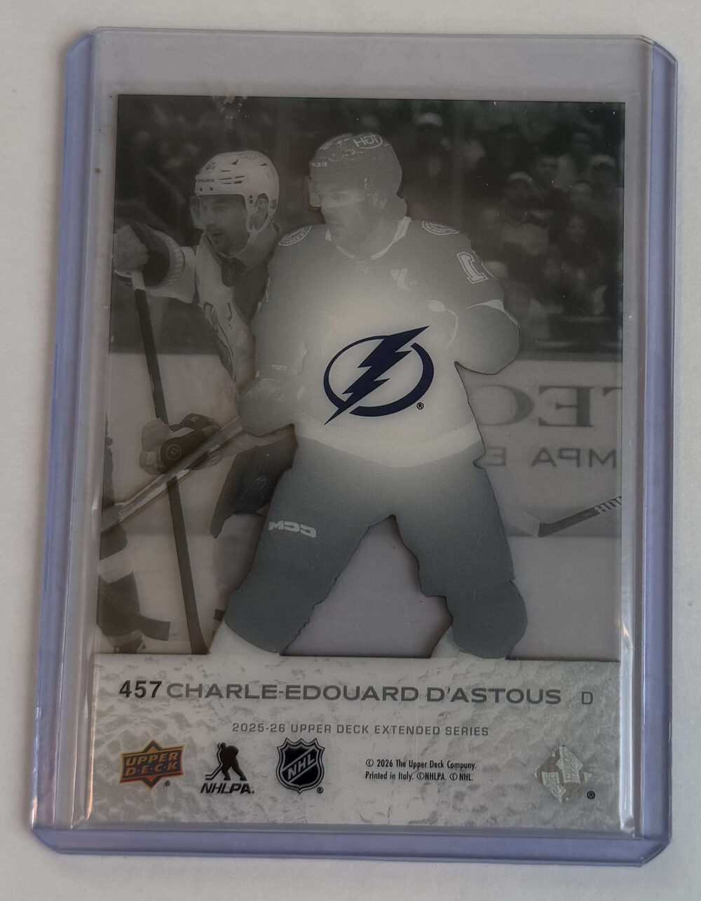 Charle-Édouard D'Astous Young Guns Acetate — back