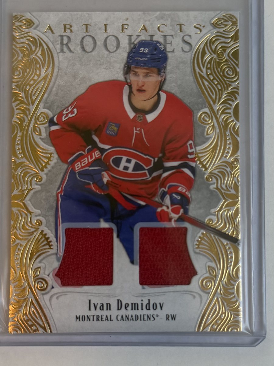 Ivan Demidov Artifacts Rookies — front