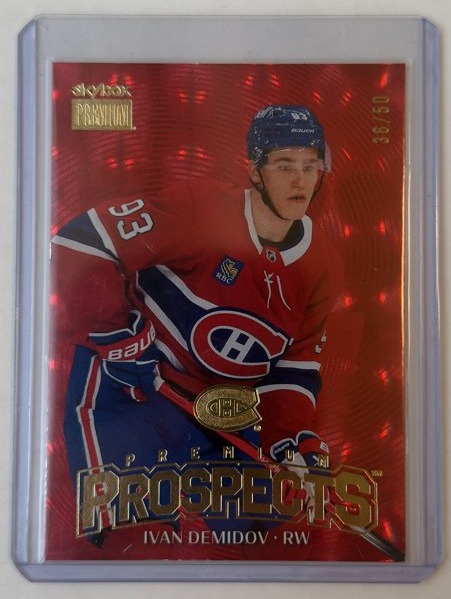 Ivan Demidov Premier Prospects Red Star Rubies — front