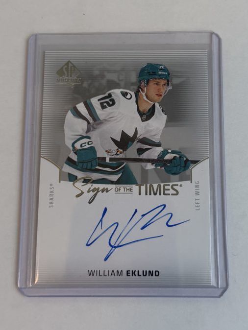 William Eklund Sign of the Times Auto — front