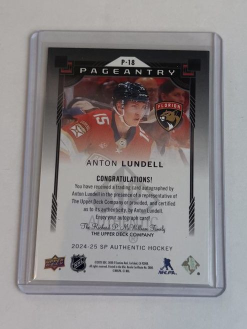 Anton Lundell Pageantry Auto — back