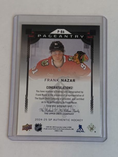 Frank Nazar Pageantry Auto — back