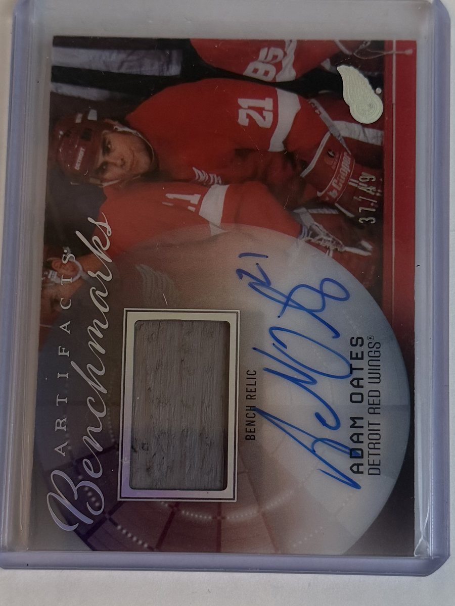 Adam Oates Artifacts Benchmarks Auto — front