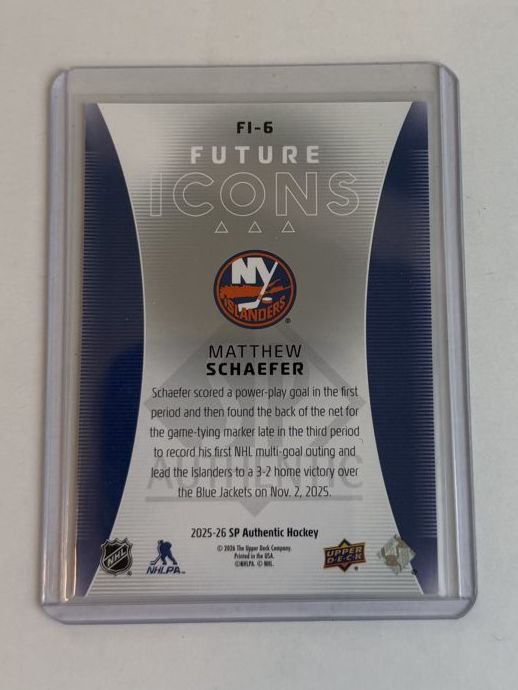 Matthew Schaefer Future Icons — back